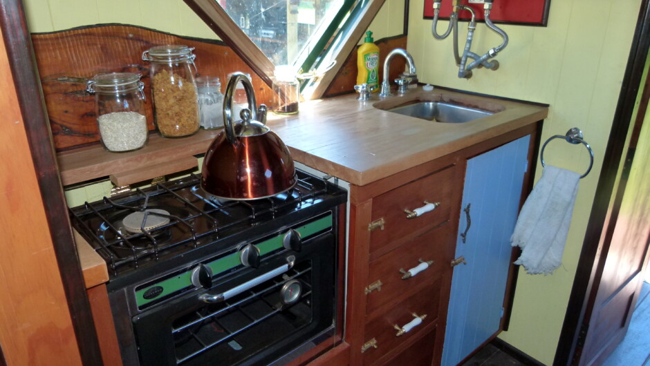 Kitchen - House Truck - Wacky Stays, Kaikoura