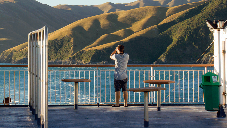 Interislander crossing from Wellington to Picton