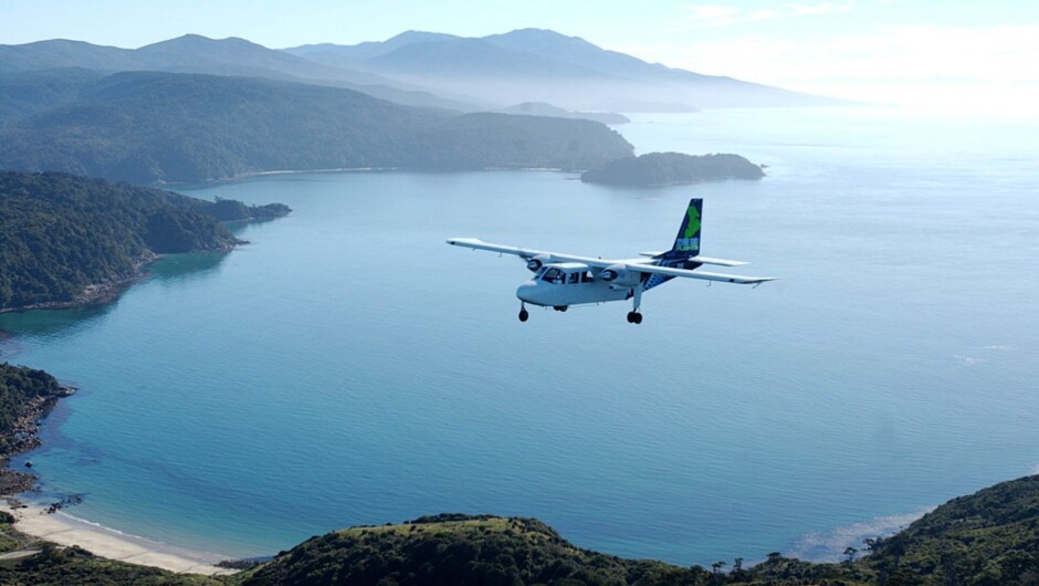 Scenic flight to Stewart Island/Rakiura