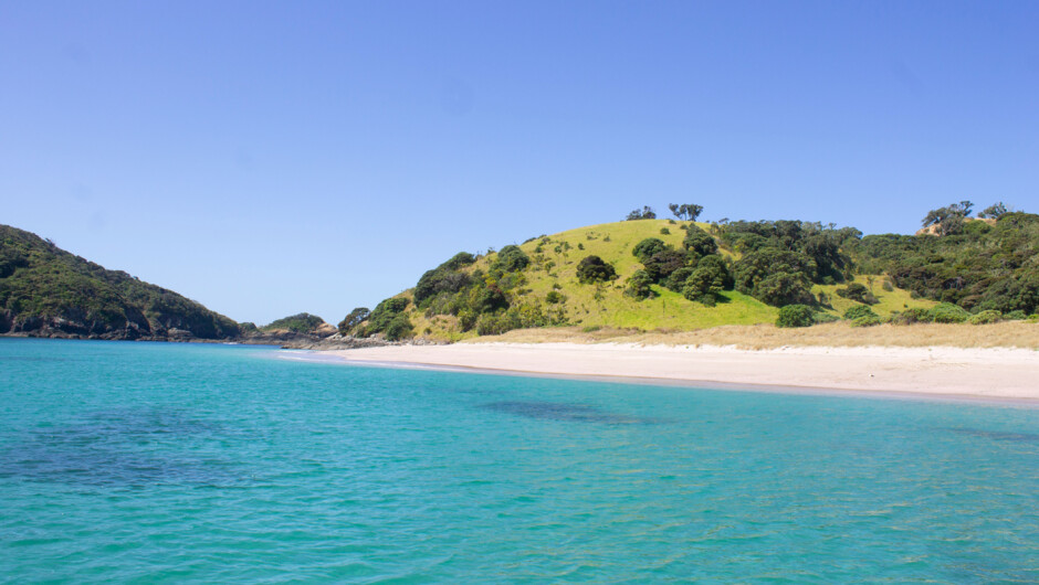 Waewaetorea Island - Also known as Stingray Cove with its crystal clear waters