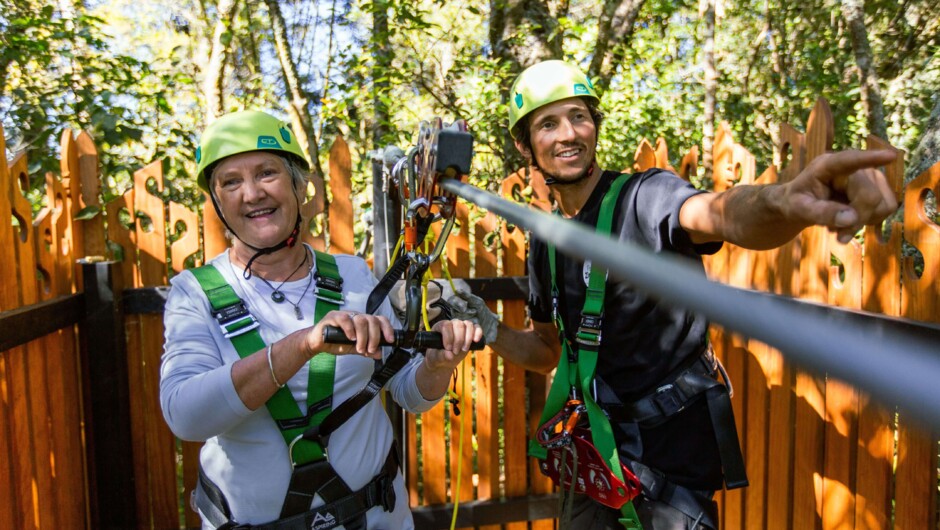 Fully guided by two experienced guides, who will not only entertain you but share the stories of Okere Falls.