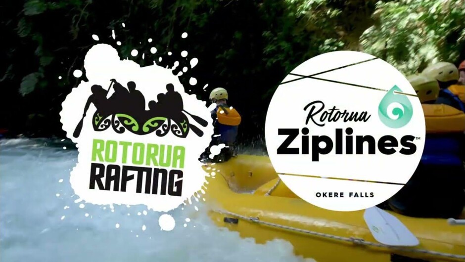 Rotorua Rafting & Rotorua Ziplines, combine for the ultimate experience