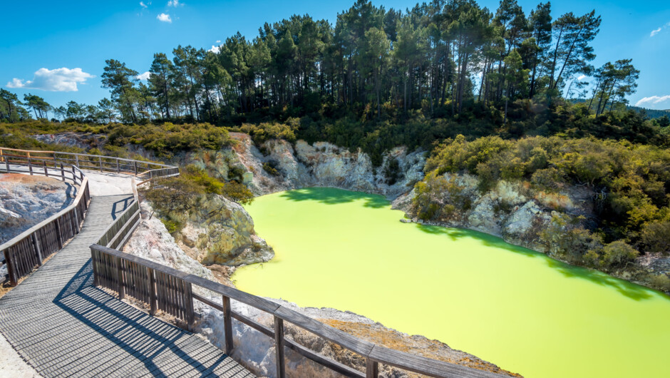 Devil's Bath at Wai-O-Tapu Thermal Wonderland