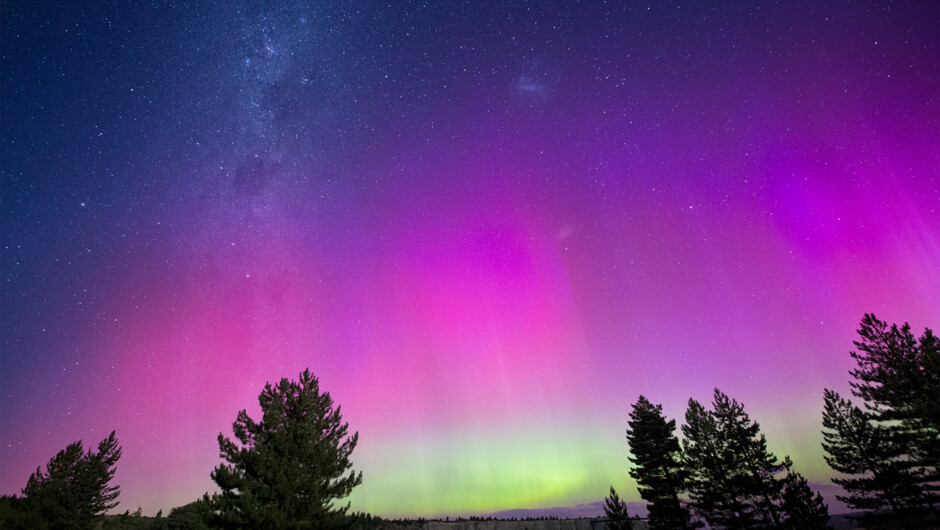 If you are lucky, you may see the Southern Lights.