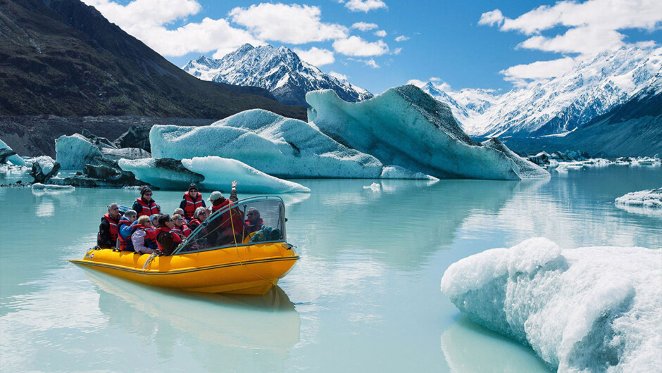 Mt. Cook Tasman Glacier Explorers.