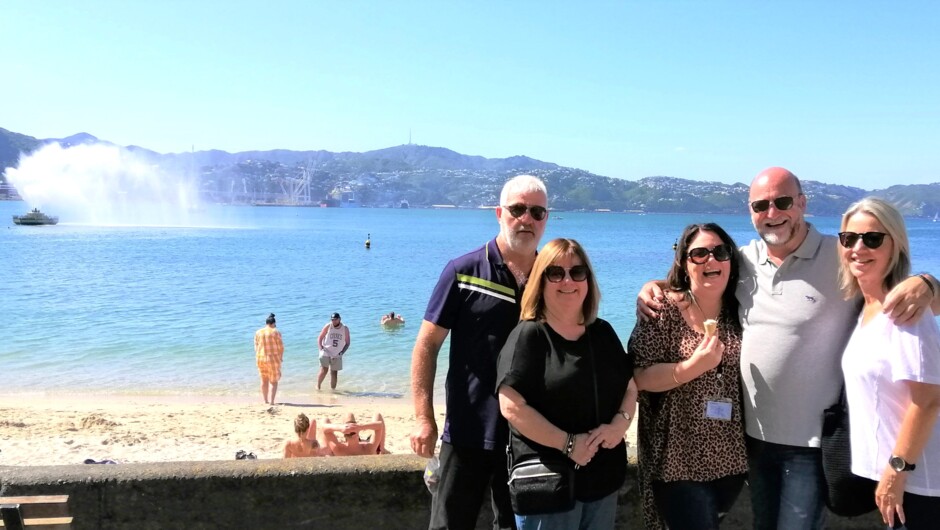 Go for a walk along Oriental Bay, our inner city beach.