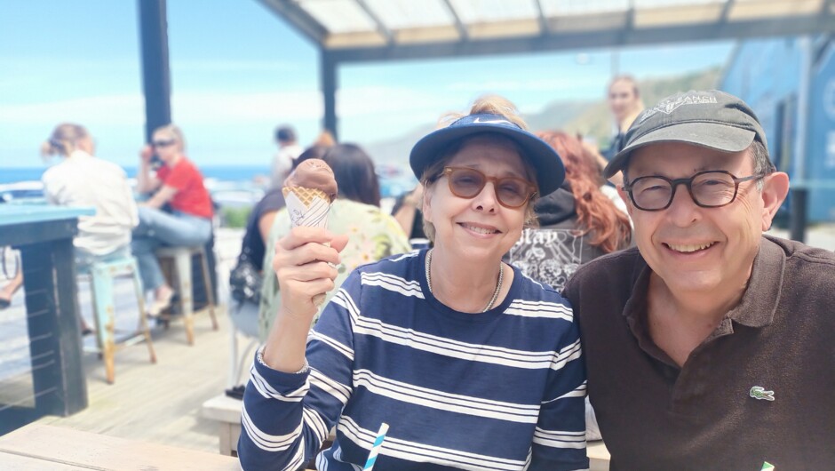 So much food and drink to try - you can't beat a New Zealand ice cream at any time of day.