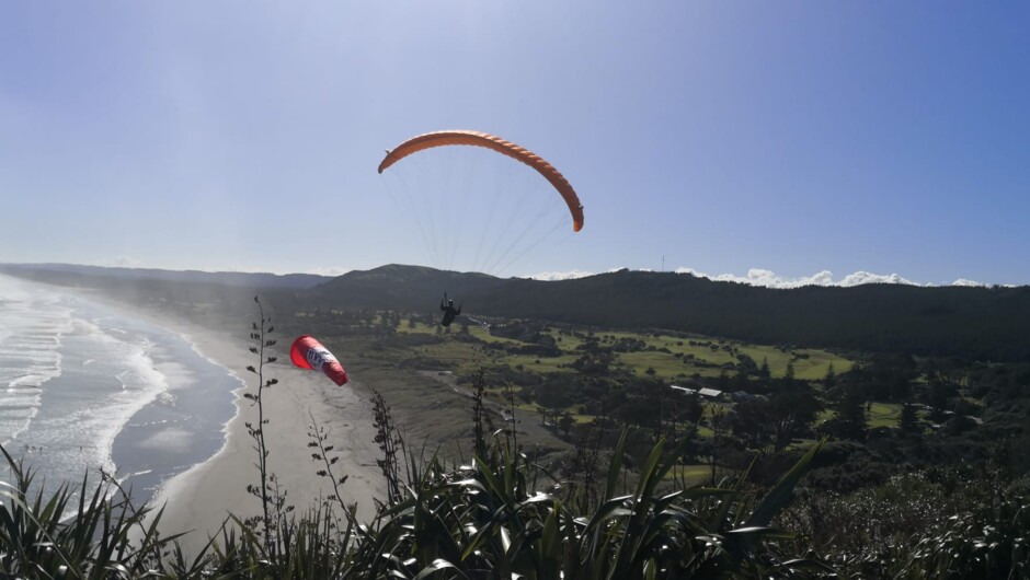 PG2 flight training at the coast