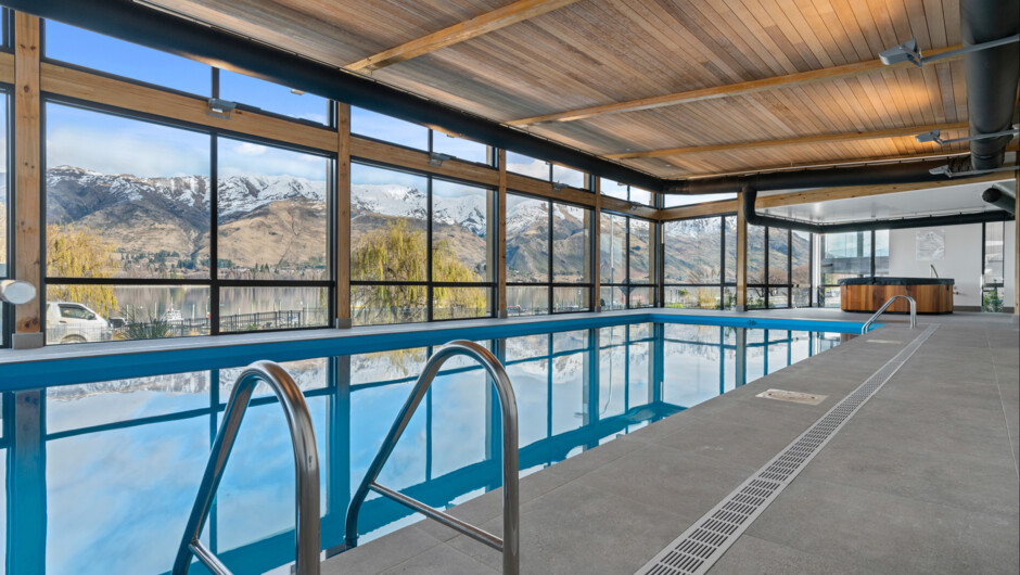 Swimming Pool with mountain views