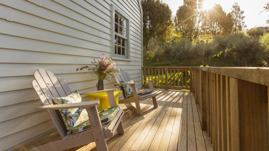 Outdoor Decking Harbour views.