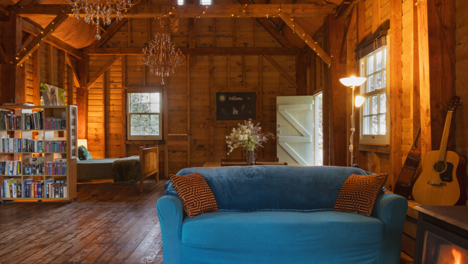 Luxury glamping barn Bay of Plenty.