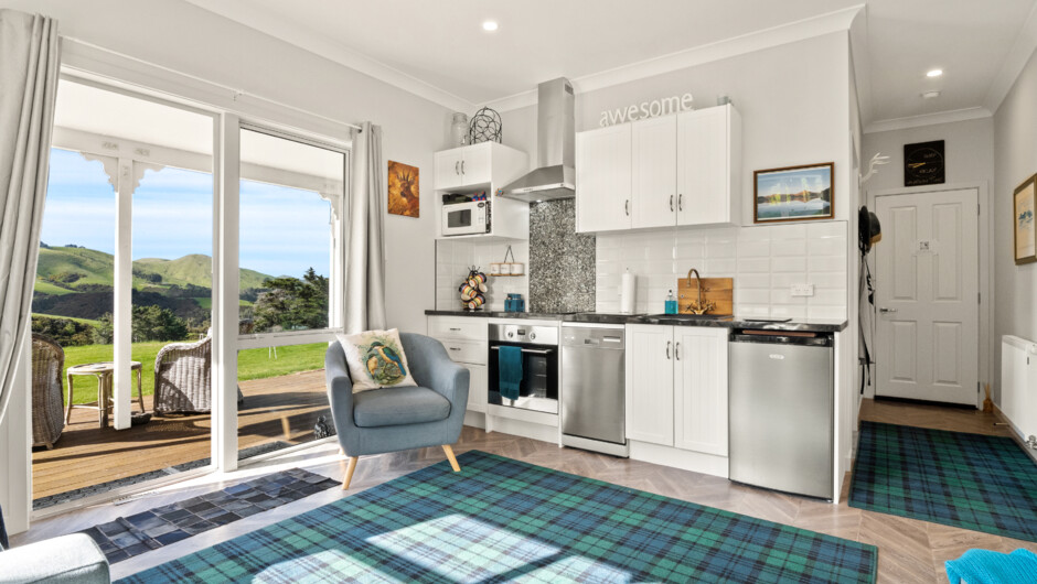 Sitting Room and Kitchen