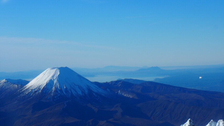 Mt Ngauruhoe and Mt Tongariro