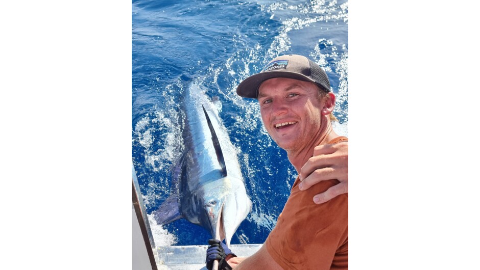 Marlin magic on board Te Ariki Nui.