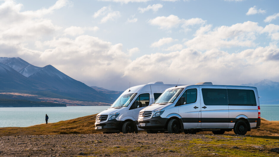 DNA Tours' vehicles