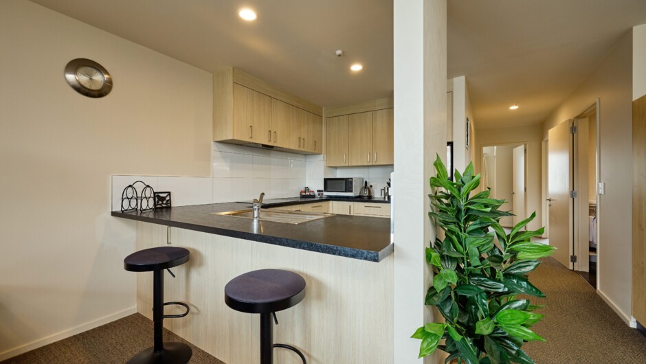 Modern Kitchen sitting area.