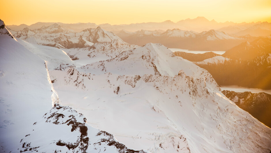 Mt. Aspiring National Park at sunrise