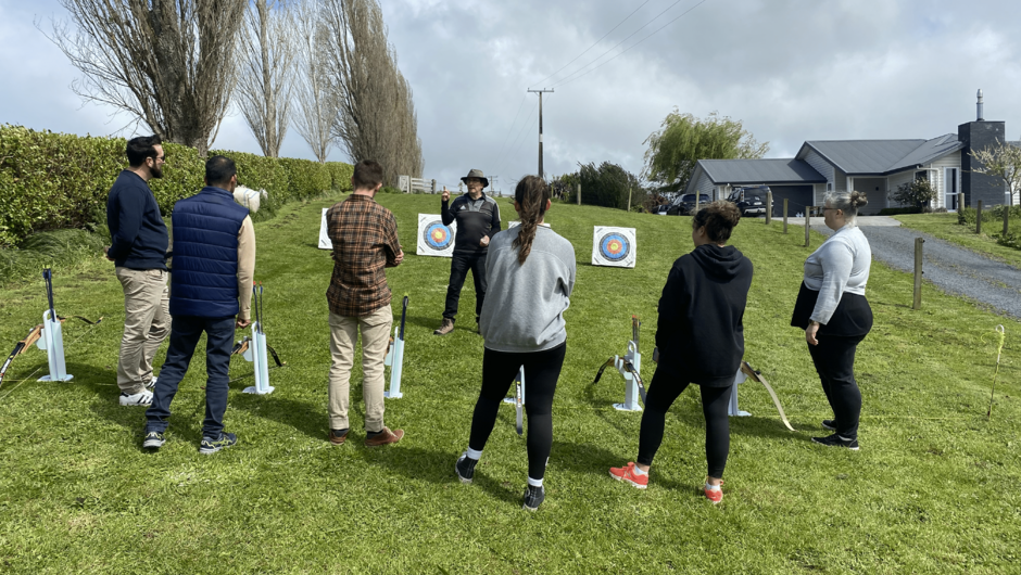 Taster Session on site at Archers' Hill Ōhaupō.