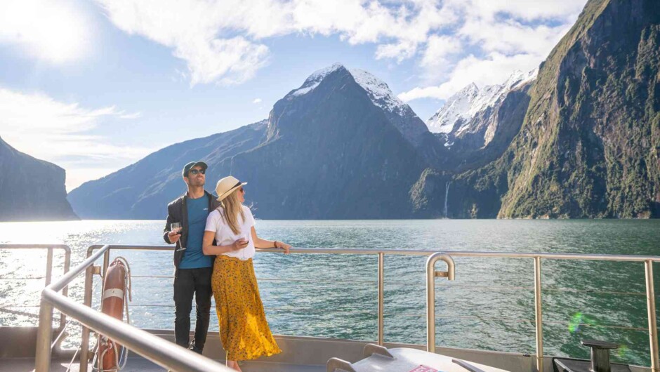 Cruising in Milford Sound