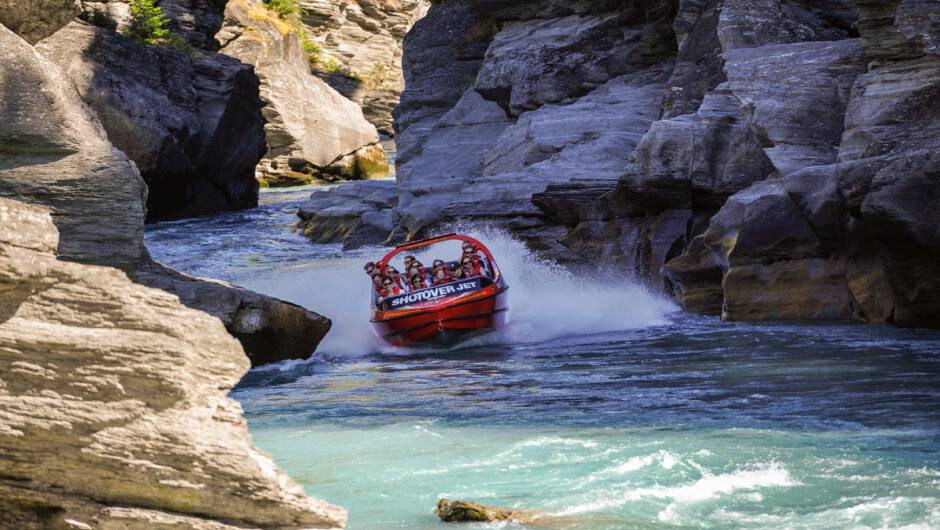 Shotover Jetboat ride included