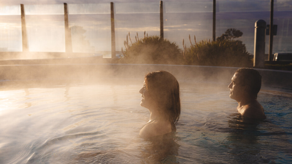 Experience relaxation and revitalisation at Ocean Spa, Napier's premier heated pool and fitness complex.