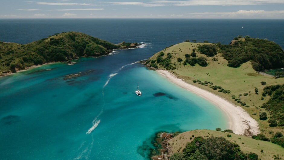 Explore some of the 144 Islands that make up the Bay of Islands.