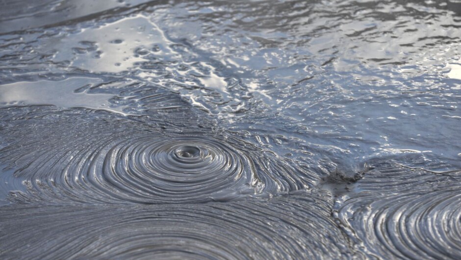 Mud pools