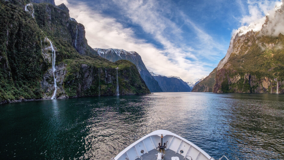 Milford Sounds boat cruise