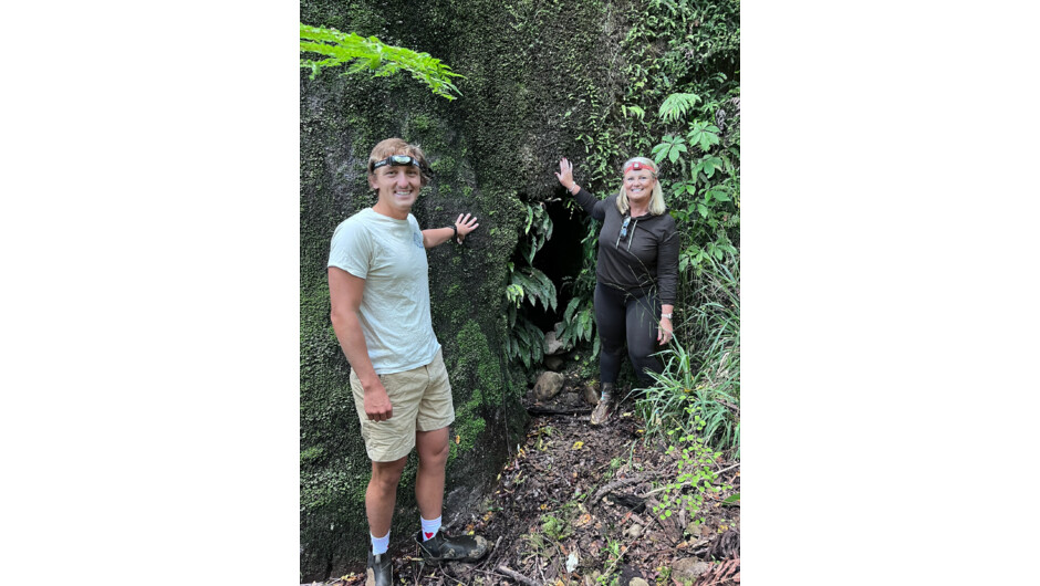 Clients enjoying exploring on the guided tour. Perfect day two activity.