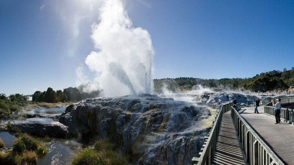 Pohutu Geyser Geothermal Valley