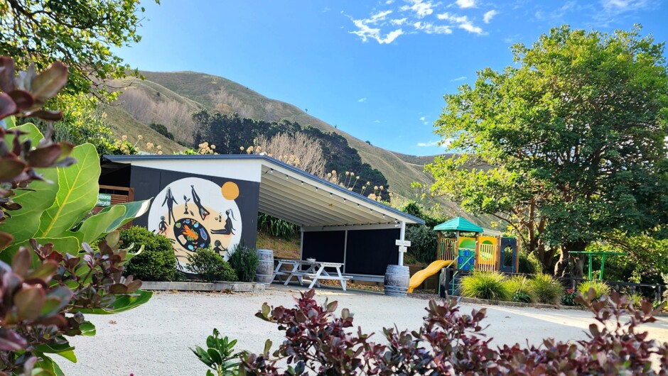 Communal Kitchen & Playground