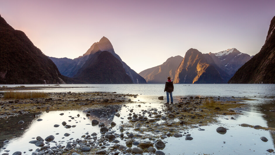 Milford Sound Sunset