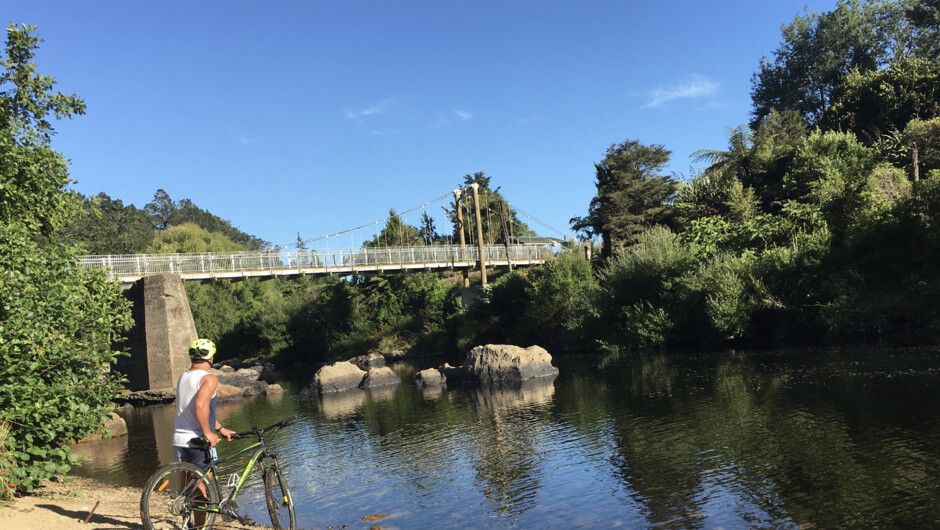 Take in all the stunning sights of the Karangahake Gorge.