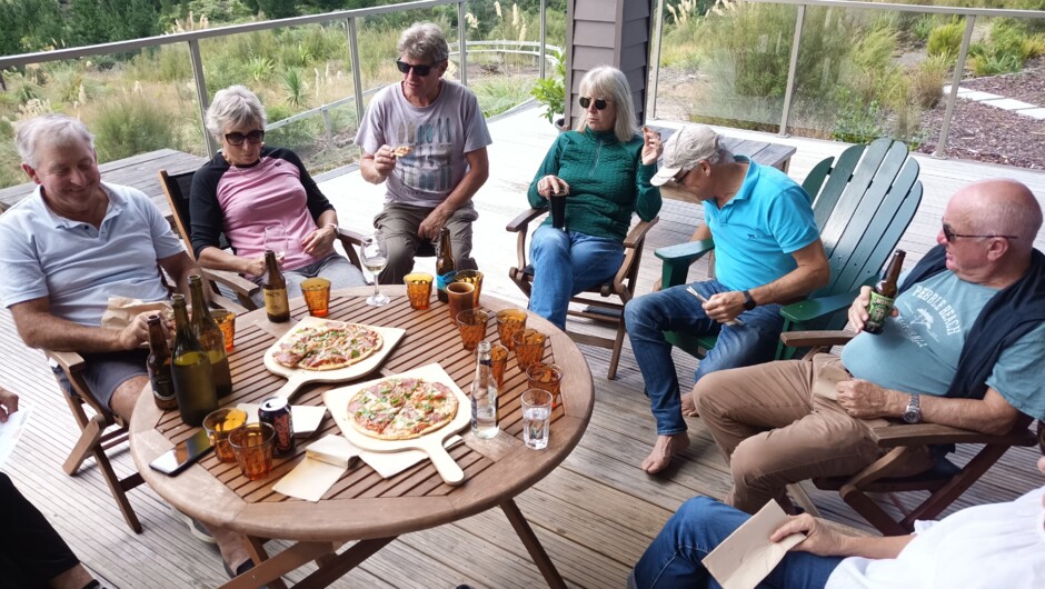 Pizza Included at the Timber Trail Lodge