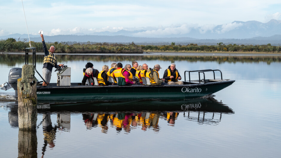 Heading out on a calm day - reflections spectacular on days like this.