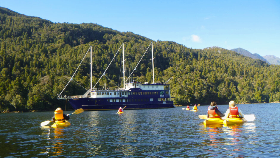 Overnight cruise on Doubtful Sound