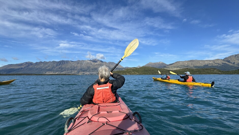 Kayaking on Milford Sound