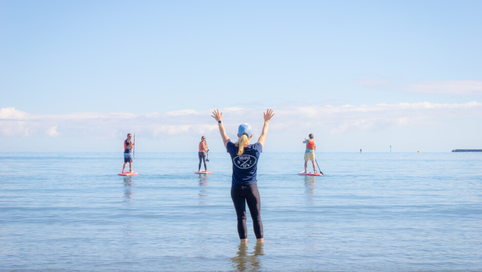 Let the team at Paddle Nelson get you on the water safely and confidently with a thorough paddle briefing.