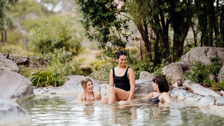 Polynesian Spa - Deluxe lake Spa Pools are situated on the Rotorua lakeside