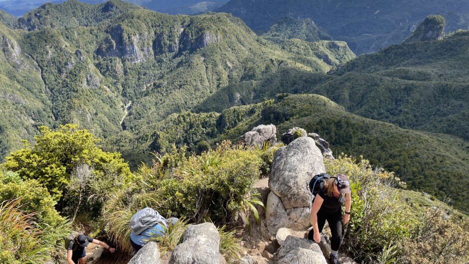 Pinnacles summit