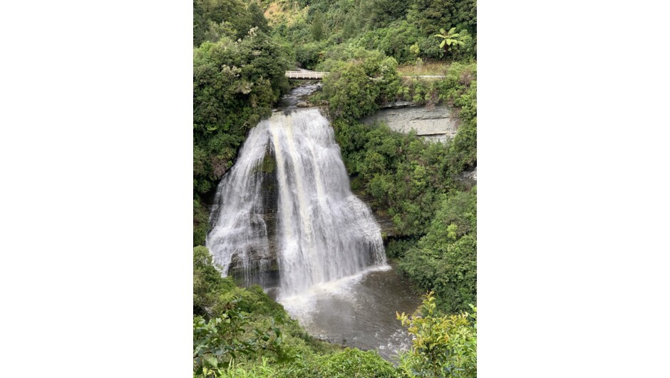 Mokai Falls near Lake Waikaremoana