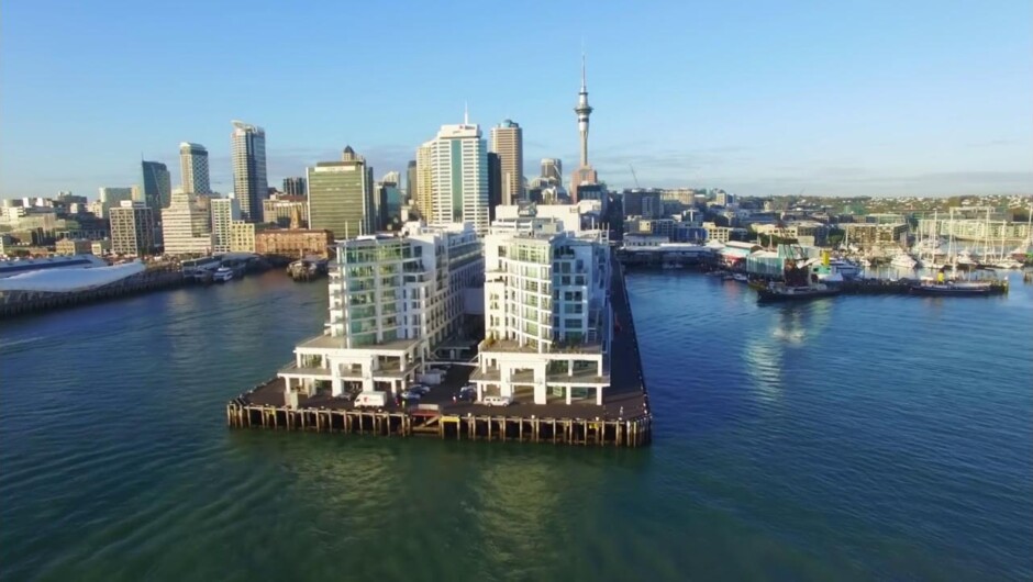 Amazing Drone Footage of Auckland City