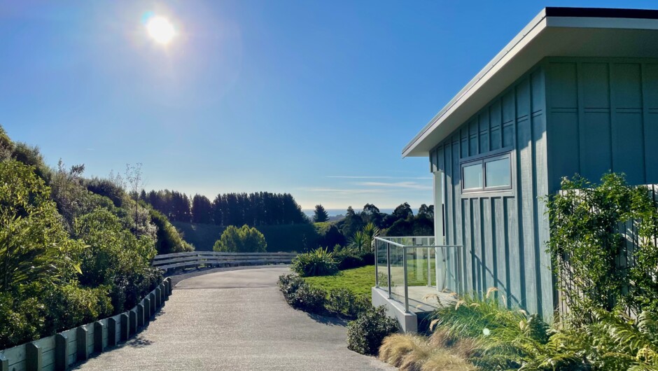 The accommodation wing of the bed and breakfast follow the drive up to the private entrance via a private courtyard. Protecting our environment is important to us and we are sustainable where possible.