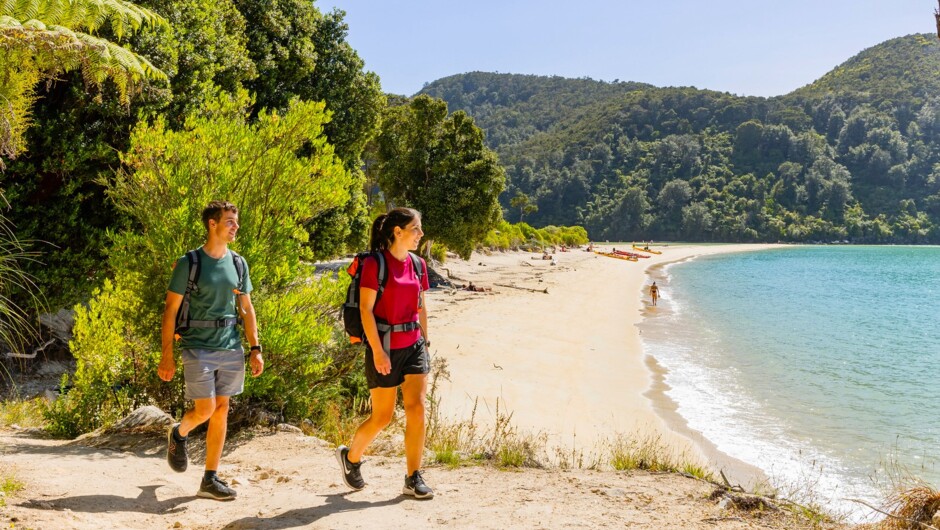 Lodge to lodge walk Abel Tasman National Park