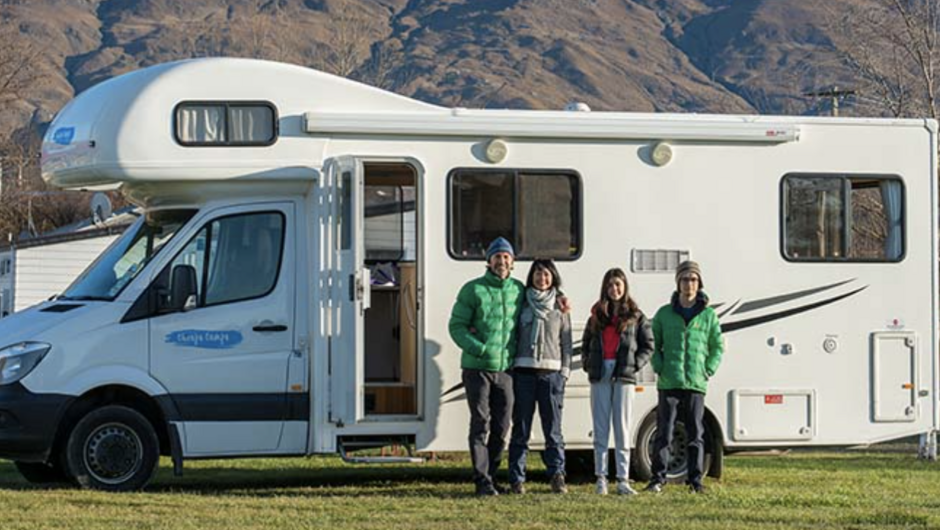 4 Berth Campervan Family