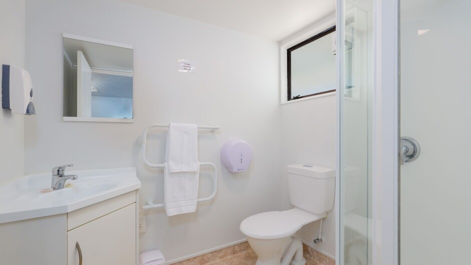 Ensuite cabin bathroom