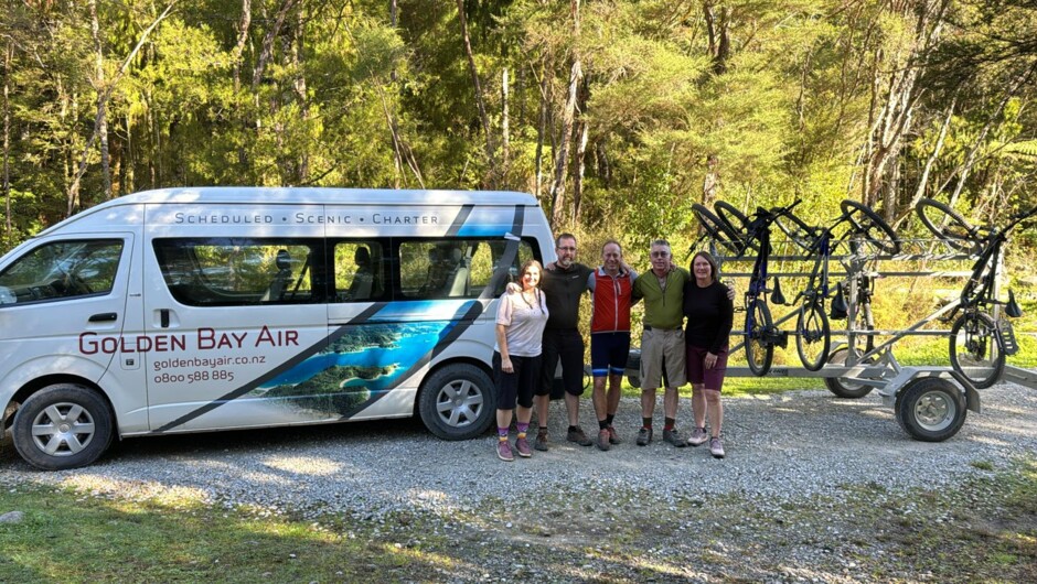 Start of the Heaphy Track