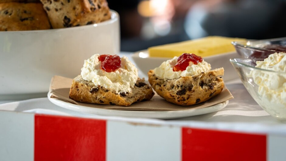 Scone trolley