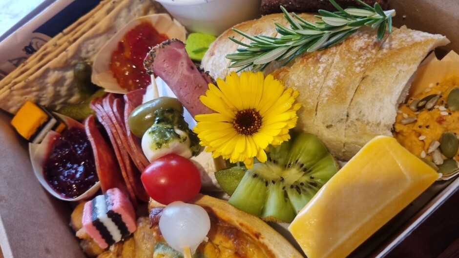 Delicious grazing platter for lunch