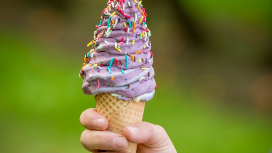 Jackson Orchards  Real Fruit Ice Cream Kiosk